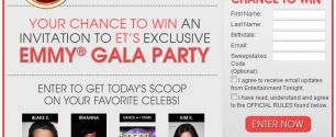 ET’s Hanging with the Stars Sweepstakes
