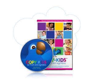 Copy-kids DVD, copy-kids getting kids to eat vegetables