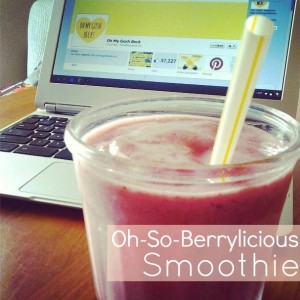 Oh-So-Berrylicious Smoothie Recipe