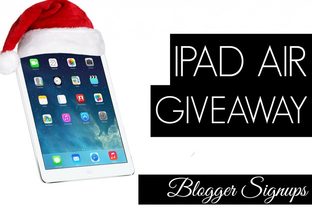 Ipad Air Giveaway