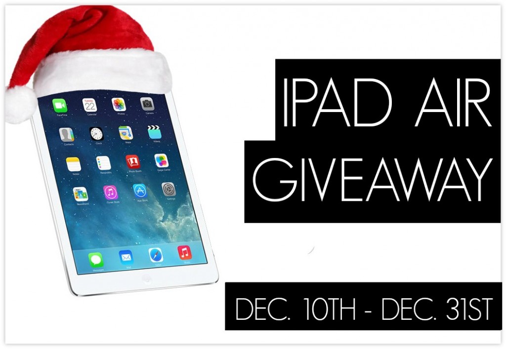 Ipad Air Giveaway