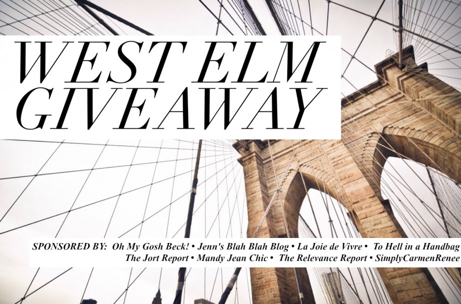 West Elm Giveaway
